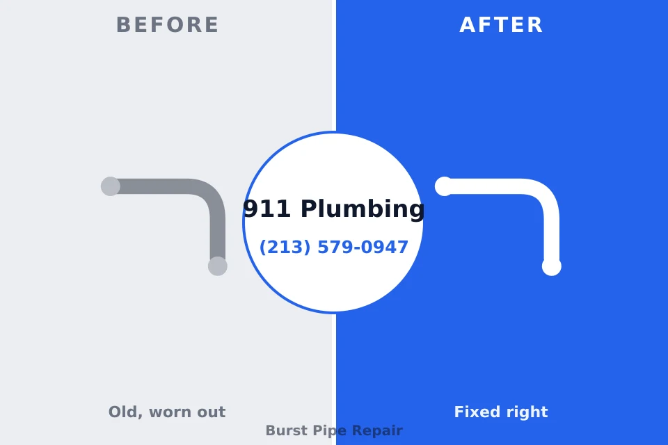 Before and after: plumbing company Genoa City, WI